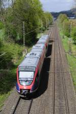 643 270 als RB20 Euregiobahn nach Langerwehe am 14.4.2014 bei Km 15,0 auf der KBS 485