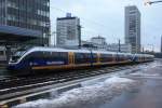 Zu sehen in Essen Hbf war am 22.12.09 die NordWestBahn 643 344-4.