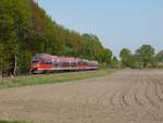 Der 20222 in Doppelgarnitur der Baureihe 644 auf denWeg nach Enschede.