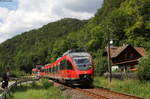 644 043-1 und 644 037-3 als RE 22325 (Donaueschingen-Ulm Hbf) bei Thiergarten 4.8.19