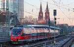 644 006, Köln Messe/Deutz, 21.12.2021, Regionalbahn aus Bedburg(Erft)