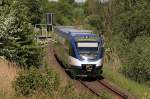 Ostseelandverkehr bei ihrer Fahrt zwischen Gadebusch und Schwerin.