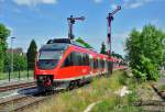 644 005 und 644 032, RB23, bei der Ausfahrt Bf Odendorf in Richtung Bonn Hbf - 01.06.2011