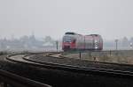 644 062 RB24 unterwegs in nebeligen Herbstwetter nach Kall zwischen Euskirchen und Satzvey - 06.11.2011