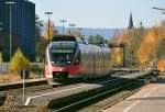 644 010 BR24 nach Kln-Deutz im Bf Mechernich - 09.11.2011