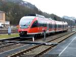 644-049  in Gerolstein Bahnhof, Wartet hier auf seine Weiterfahrt am 19.12.2011.