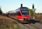 644 516 RB23 nach Bonn - Einfahrt Odendorf - 27.10.2012