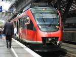 644 030-9 mit RE 22 aus Trier stand am 13.7.09 zur Weiterfahrt nach Kln-Messe/Deutz in Kln Hbf auf Gleis 1.