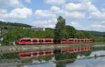 644 023 an der Staustufe Ohl-Grünscheid am 19.05.14.