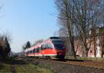 644 044 fuhr am 10.3.16 als RB38 nach Neuss Hbf.