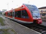 DB BR 646 im Oktober 2003 im Bahnhof Belzig (Brandenburgische Stdtebahn).