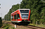 DB Regio 646 ___ // Aufgenommen in Schwedt (Oder) im Umfeld des Bahnübergangs Försterei Berkholz. // 27. Juli 2012