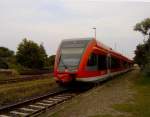 15.08.2009 Rheinsberg(Mark), BR 646, RE28926 Rheinsberg (Mark) - Berlin Spandau.