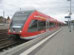 Hier 646 018-2 und 646 028-1 als Usedom Express nach Swinemnde, bei der Ausfahrt am 25.9.2009 aus Angermnde.