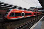 Hier 646 016-5 und 646 021-6 als RE6 (RE18612)  Prignitz-Express  von Berlin Gesundbrunnen nach Wittenberge, dieser Triebzugverband stand am 18.12.2015 in Berlin Gesundbrunnen.