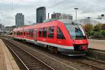 648 102-1 erreicht am 18.8.2017 als RB52 (RB10474)  Volmetal-Bahn  von Lüdenscheid nach Dortmund Hauptbahnhof den Zielbahnhof.