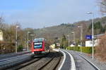 648 707 brummt als RB23 durch Dausenau gen Limburg.

Dausenau 24.03.2018