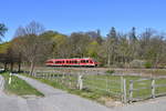 648 350 als RB 21727 Puttgarden - Lübeck Hbf am 22.04.2019 bei Lensahn