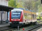 DB - Dieseltriebzug 648 203-8 im Bahnhof von Dillenburg am 02.05.2008