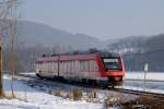 BR 648 unterwegs nach Grfenberg (KBS 861)