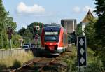 Eine RB nach Flensburg am 5.07.2009 bei Boren-Linaunis.