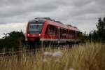 648 814 als RB 35675, Nrnberg Hbf - Neuhaus (Pegnitz), kurz vor dem Halt in Reichenschwand, 08.07.09