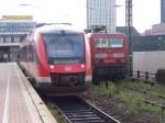 648 und Br 143 in dortmund HBF am 30.7.2005