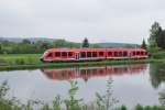 648 304 als RB 58613 nach Simmelsdorf-Httenbach am 07.05.2013 bei Schnaittach.