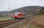 648 268 unterwegs als Lr von Kreiensen nach Northeim, am 19.04.2013 bei Salzderhelden