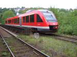 648 614-6 berquert in Arnsberg die Ruhrbrcke in Richtung Dortmund