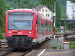 Die Br.650 321-3 fuhr am 12.05.07 als RE-Zug nach Langenau/Wrtt.