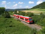 Br.650 104-3 und ein weiter 650er kurz vor Oberkochen.