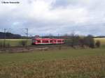 Zwei 650er sind unterwegs nach Ulm Hbf. Hier bei Aalen-Hofen am 2.Februar 2008.