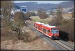 650 102-7 ist mit einem Kollegen als RE 22539 nach Ulm Hbf unterwegs.