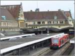650 324-7 und 650 201-7 als RB22728 nach Friedrichshafen Hafenbahnhof vor der Abfahrt in Lindau Hbf.