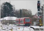 650 201 und 650 318 auf dem kurzen Weg zwischen Stadt und Hafen.