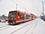 So sah der Regionalbahnhof Hofen(b Aalen) am 23.01.07 aus.