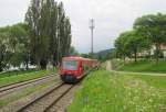 DB 650 109 als RB 22768 von Friedrichshafen Stadt nach Singen (Htw), am 21.06.2010 in Ludwigshafen (Bodensee).