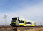 VT650.702 Agilis bei Trieb am 25.02.2017.