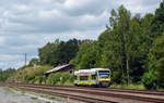 Von Hof aus war 650 730 am 18.06.18 für agilis unterwegs nach Selb Stadt.