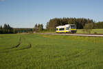 650 709 der agilis als ag 84678 nach Marktredwitz bei Marktleuthen, 27.05.2017