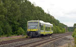 650 719 war am 21.06.18 in Marktleuthen nicht auf dem Gegengleis unterwegs.