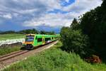 650 657 + 650 656 als WBA1 am 14.08.2019 bei Rohrbach.