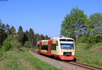 VT 234 als HzL69725 (Villingen(Schwarzw)-Trossingen Bf) bei Zollhaus 16.5.20