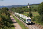 VT 004, VT 008, VT 010, VT 011 und VT 017 als S 88391 (Denzlingen-Freiburg(Brsg)Hbf) bei Denzlingen 23.7.20