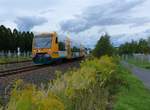 Die Vogtlandbahn 650 076-2 B ( 9580 0650 076-2 D-DLB ) auf dem Weg von Gera nach Weischlitz am 29.8.2020