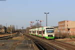 VT 308, VT 322 und VT 306 als RB 81058 (Zeulenroda-Leipzig Hbf) in Zeitz 25.2.21