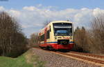 VT 253 als HzL 74432 (Stockach NE-Radolfzell) bei Wahlwies 1.4.21