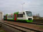 Regioshuttle der Erfurter Industriebahn (EIB) un 2005 bei Erfurt-Ost