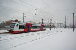 650 514 der City-Bahn am 18.02.09 als CB 82584 nahc Burgsttt